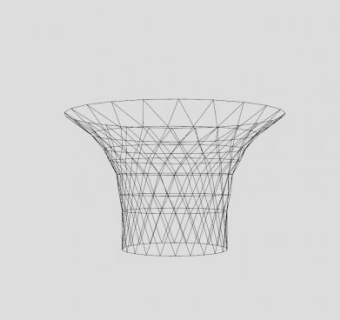 网织篮球网SU模型下载_sketchup草图大师SKP模型