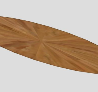 冲浪板木板SU模型下载_sketchup草图大师SKP模型