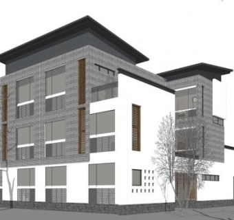 新中式建筑独栋别墅SU模型下载_sketchup草图大师SKP模型
