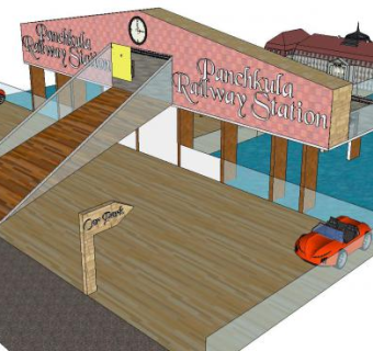 水上酒店SU模型下载_sketchup草图大师SKP模型