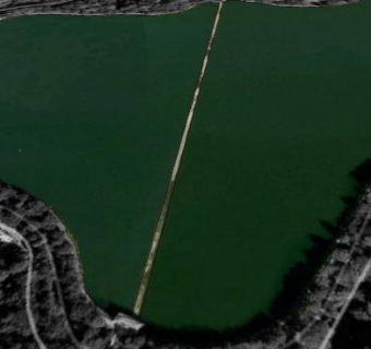 中央公园水库SU模型下载_sketchup草图大师SKP模型