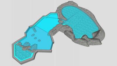 圣地亚哥海洋世界SU模型下载_sketchup草图大师SKP模型