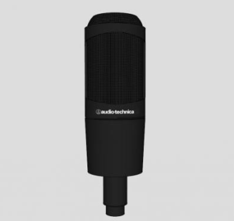 音响技术麦克风SU模型下载_sketchup草图大师SKP模型