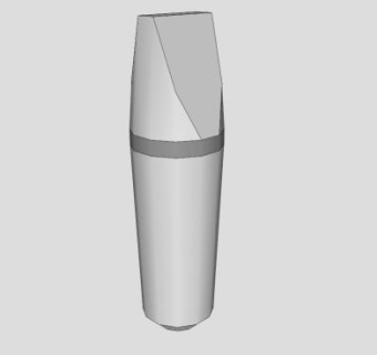 电容式无线话筒SU模型下载_sketchup草图大师SKP模型