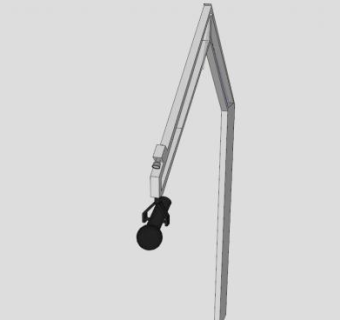 MNFM广播麦克风SU模型下载_sketchup草图大师SKP模型