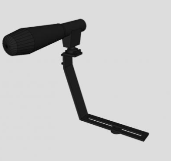 麦克风和支架SU模型下载_sketchup草图大师SKP模型