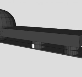 麦克风状草图SU模型下载_sketchup草图大师SKP模型