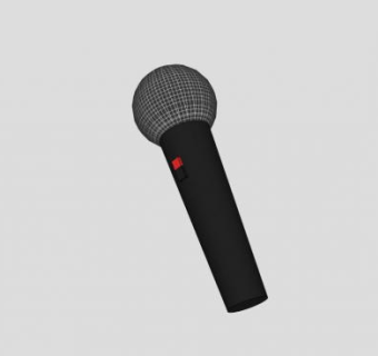 简易麦克风话筒SU模型下载_sketchup草图大师SKP模型