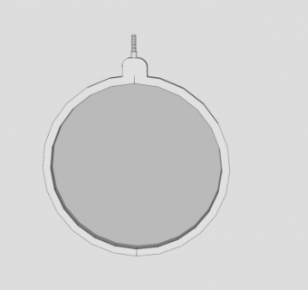 麦克风防风罩SU模型下载_sketchup草图大师SKP模型