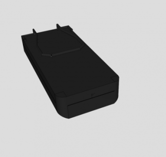 夹领式麦克风SU模型下载_sketchup草图大师SKP模型