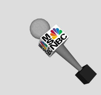 MSNBC广播麦克风SU模型下载_sketchup草图大师SKP模型