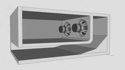 音频设备SU模型下载_sketchup草图大师SKP模型