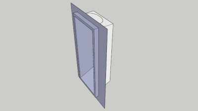 嵌墙防火箱SU模型下载_sketchup草图大师SKP模型