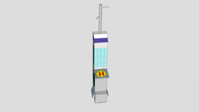 高塔大厦SU模型下载_sketchup草图大师SKP模型