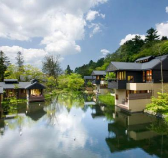 民宿风格古建筑外观SU模型下载_sketchup草图大师SKP模型