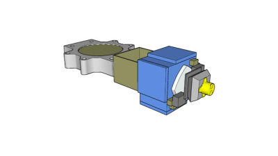 阀门设备蝶阀SU模型下载_sketchup草图大师SKP模型