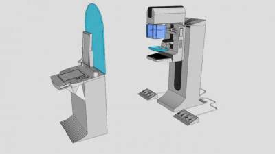 乳腺X线钼靶摄影机SU模型_su模型下载 草图大师模型_SKP模型