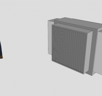 电器设备变压器SU模型下载_sketchup草图大师SKP模型