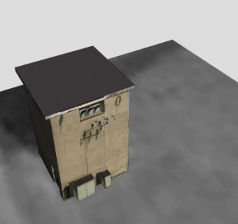 变压所SU模型下载_sketchup草图大师SKP模型