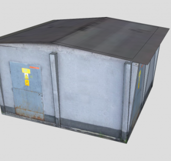 电力变压站SU模型下载_sketchup草图大师SKP模型