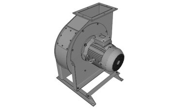 工业排风机SU模型下载_sketchup草图大师SKP模型