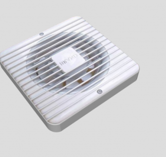 塑料排风扇SU模型下载_sketchup草图大师SKP模型