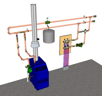 家用管道电器设备SU模型下载_sketchup草图大师SKP模型