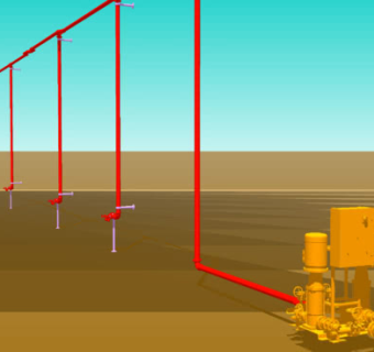消火栓系统SU模型下载_sketchup草图大师SKP模型