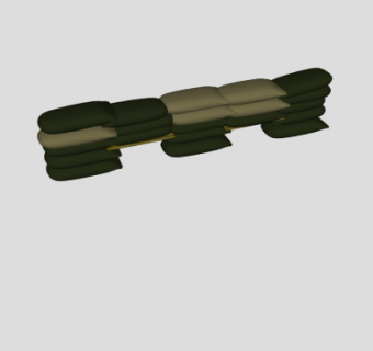 训练障碍沙袋SU模型下载_sketchup草图大师SKP模型