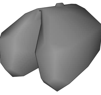 灰色沙袋SU模型下载_sketchup草图大师SKP模型