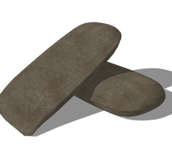 麻布沙袋包SU模型下载_sketchup草图大师SKP模型