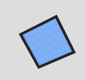 太阳能电板SU模型下载_sketchup草图大师SKP模型