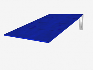 太阳电池板SU模型下载_sketchup草图大师SKP模型