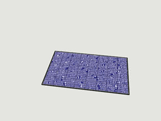 <em>多晶</em>太阳能电池板SU模型下载_sketchup草图大师SKP模型