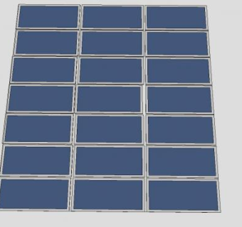 景观太阳能电池板SU模型下载_sketchup草图大师SKP模型