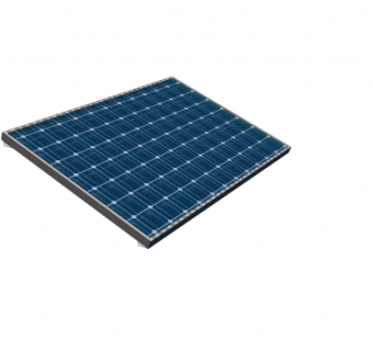 屋顶太阳能板SU模型下载_sketchup草图大师SKP模型