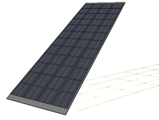现代<em>太阳能电池板</em>SU模型下载_sketchup草图大师SKP模型