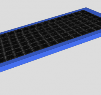 太阳能芯片SU模型下载_sketchup草图大师SKP模型