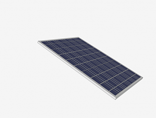 太阳能采光板SU模型下载_sketchup草图大师SKP模型