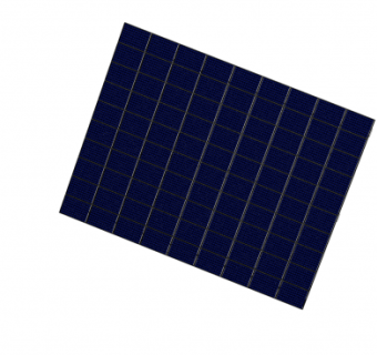 太阳能芯片板SU模型下载_sketchup草图大师SKP模型