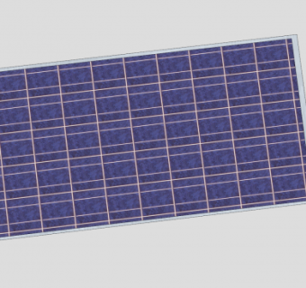 电能装置太阳能电池板SU模型下载_sketchup草图大师SKP模型
