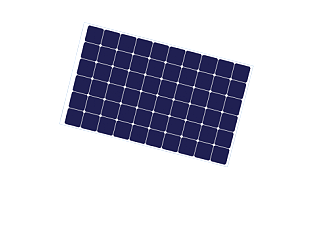 博世太阳能电池板SU模型下载_sketchup草图大师SKP模型