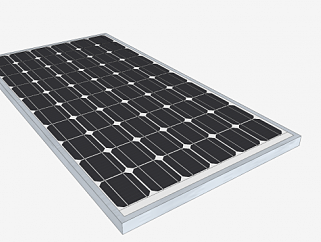 LSX-200系列太阳能电池板SU模型下载_sketchup草图大师...