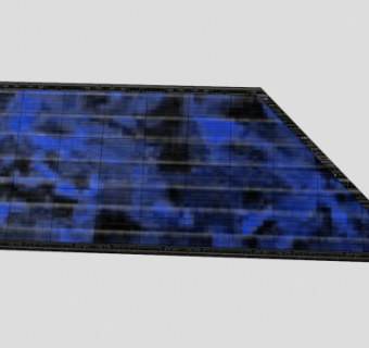 未来项目的太阳能电池板SU模型下载_sketchup草图大师SKP模型