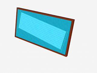 <em>太阳能热水器</em>面板SU模型下载_sketchup草图大师SKP模型