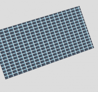 300瓦太阳能电池板SU模型下载_sketchup草图大师SKP模型