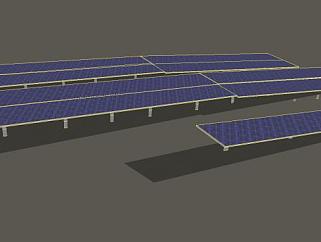 学校<em>太阳能电池板</em>SU模型下载_sketchup草图大师SKP模型
