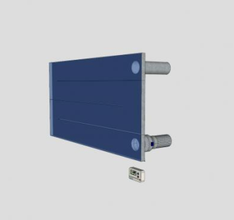 太阳能加热板与鼓风机SU模型下载_sketchup草图大师SKP模型