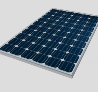 单晶硅光电板SU模型下载_sketchup草图大师SKP模型