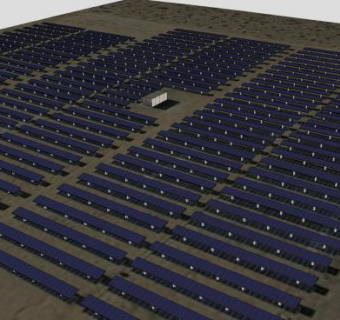 基地太阳能电池板SU模型下载_sketchup草图大师SKP模型